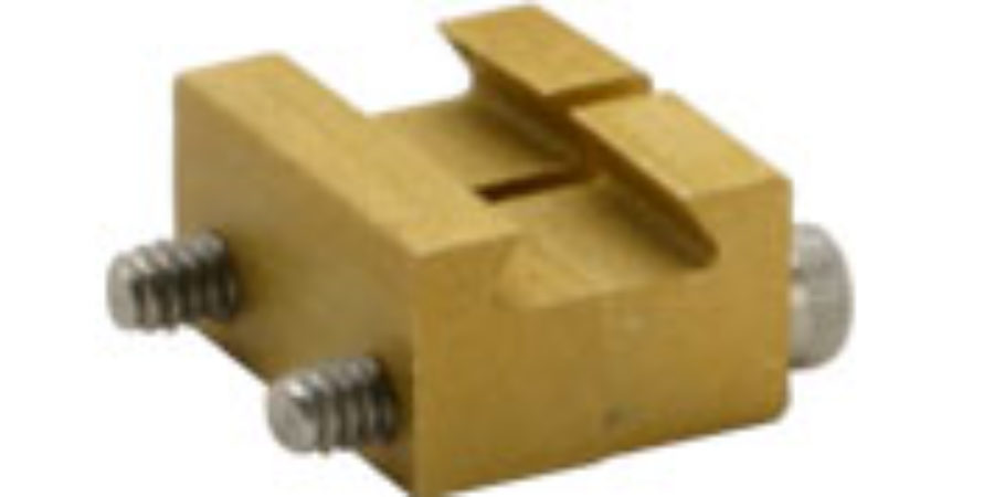 CODE 332 RAIL CLAMPS, BRASS