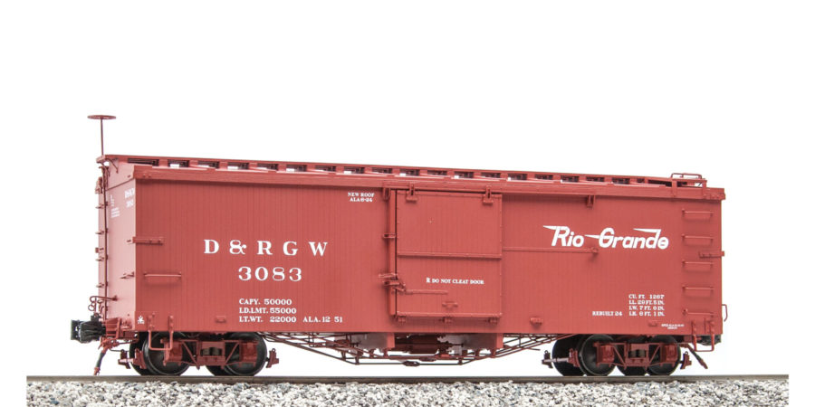 D&RGW BOX CAR