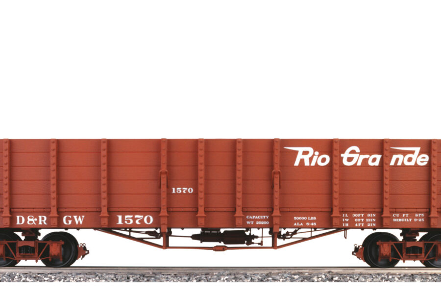 D&RGW HIGH SIDE GONDOLA