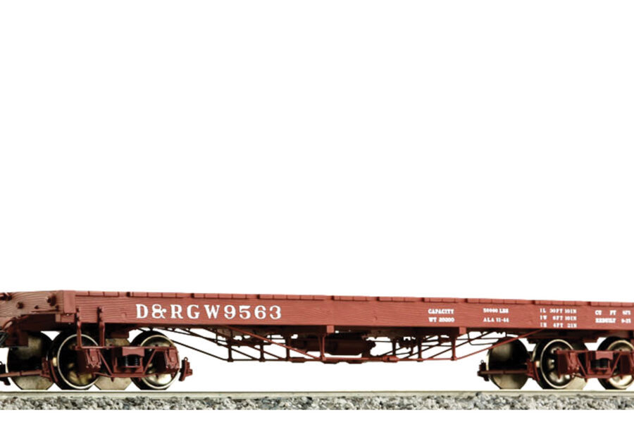 D&RGW IDLER FLAT CAR