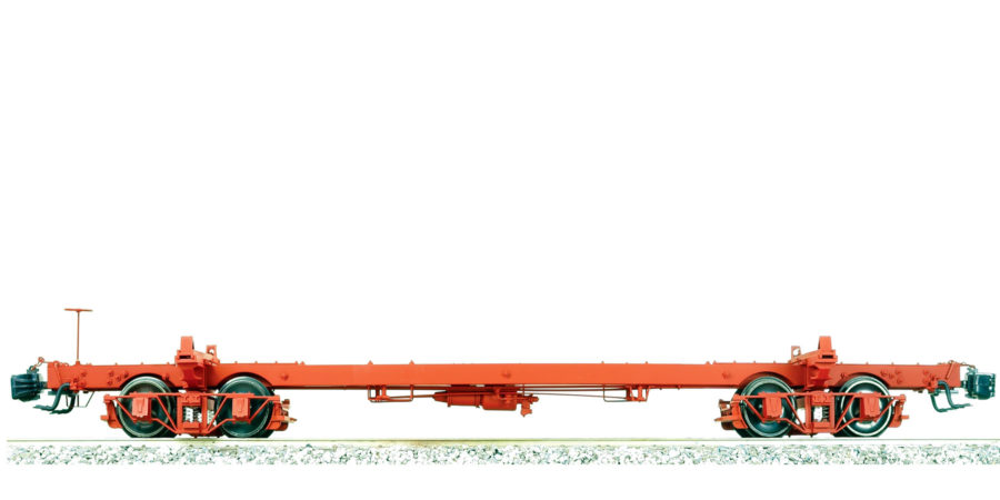 LONG LOGGING CAR