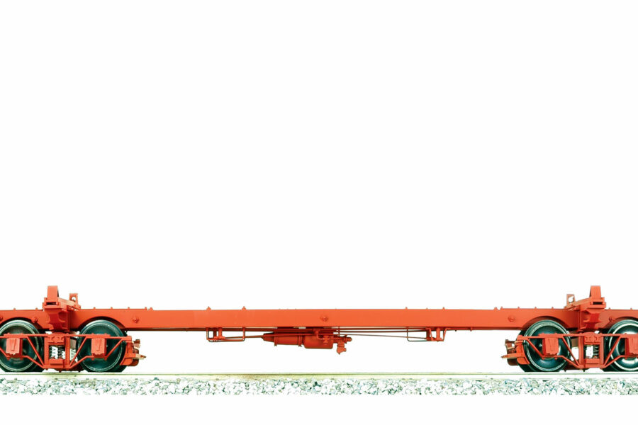 LONG LOGGING CAR