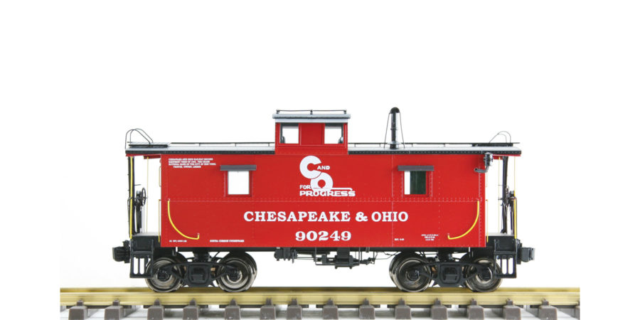CHESAPEAKE & OHIO STEEL CABOOSE