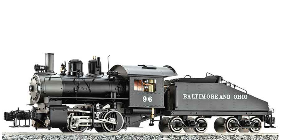 B&O 0-4-0 SWITCHER W/ SLOPE TENDER