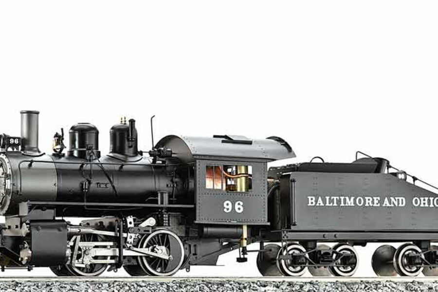 B&O 0-4-0 SWITCHER W/ SLOPE TENDER
